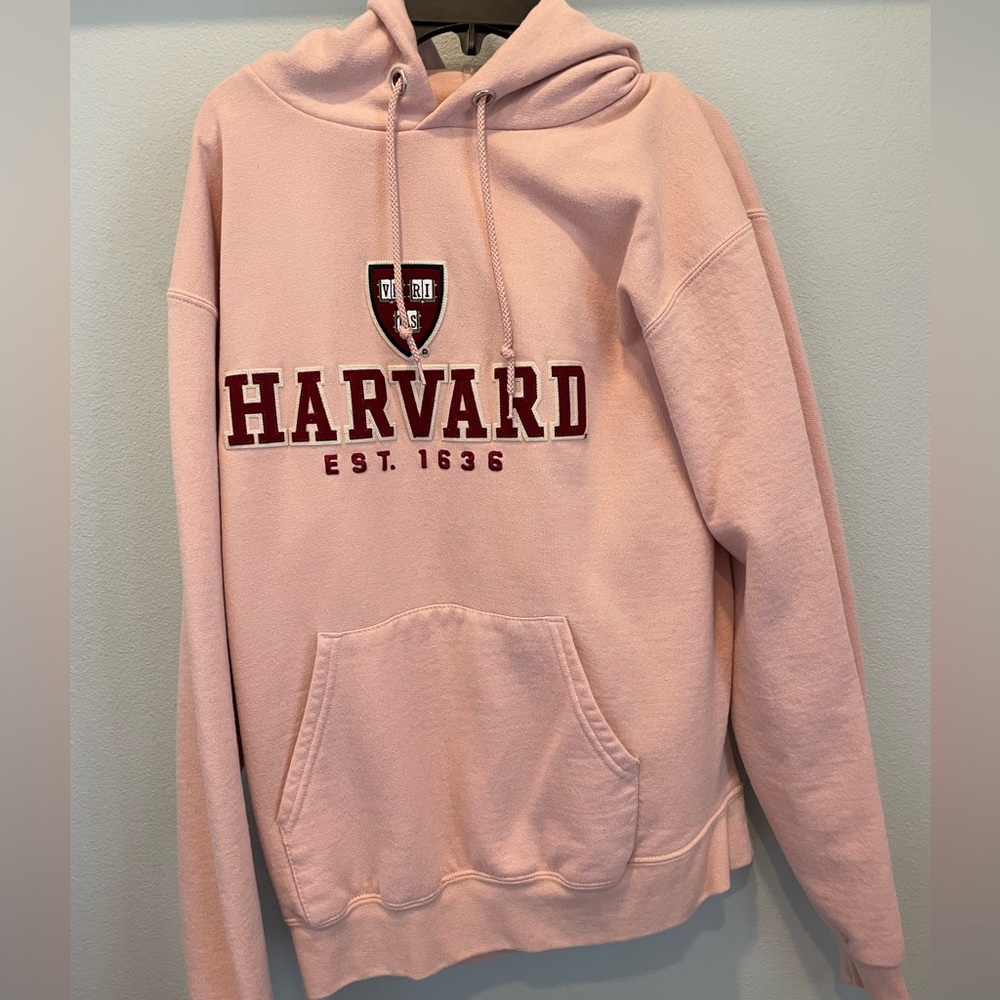 champion harvard hoodie